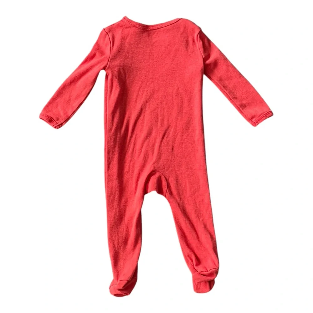 #148, Disney baby Could I bee any cuter footed onesie, size 6-9 mo